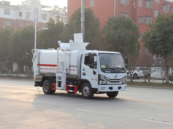 Кухонный мусоровоз Dongfeng D6 белый